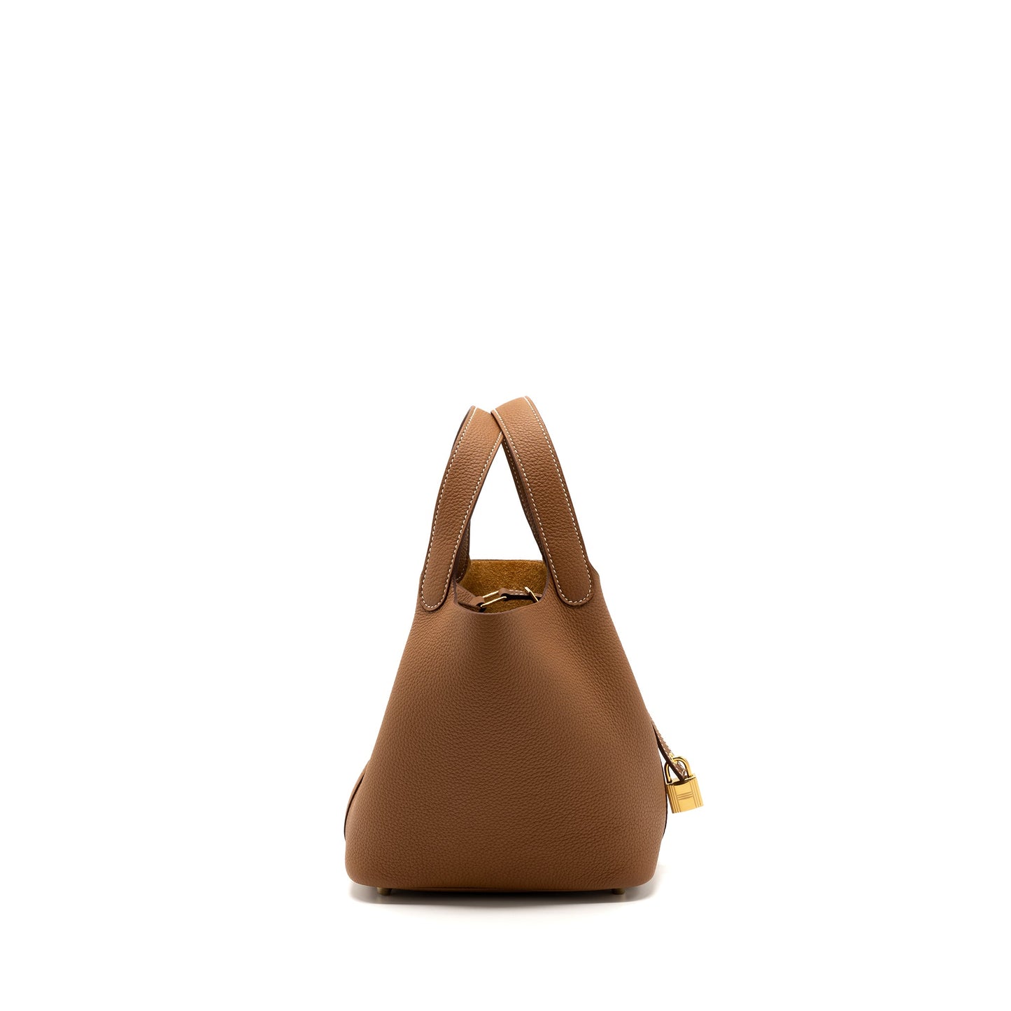 Hermes Picotin 18 Lock Bag Taurillon Maurice Gold GHW Stamp U