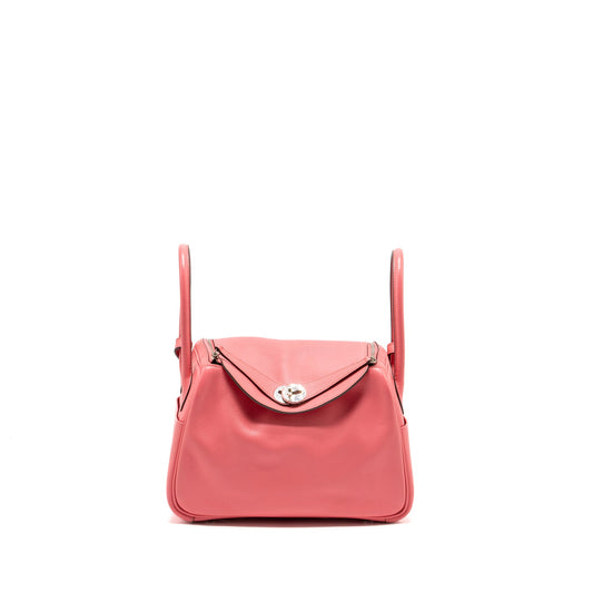 Hermes Lindy 26 evercolor Rose Azalee SHW stamp A