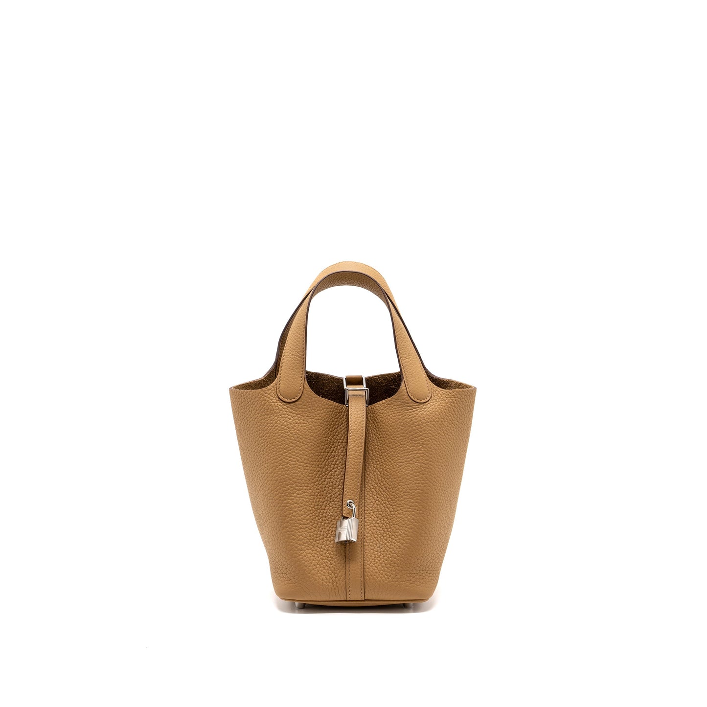 Hermes Picotin 18 Clemence biscuit SHW Stamp B