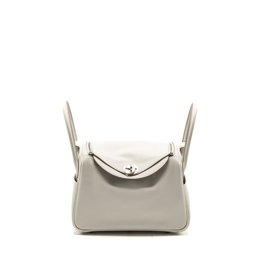 Hermes lindy 26 Swift Gris Pale/gris Meyer SHW Stamp W