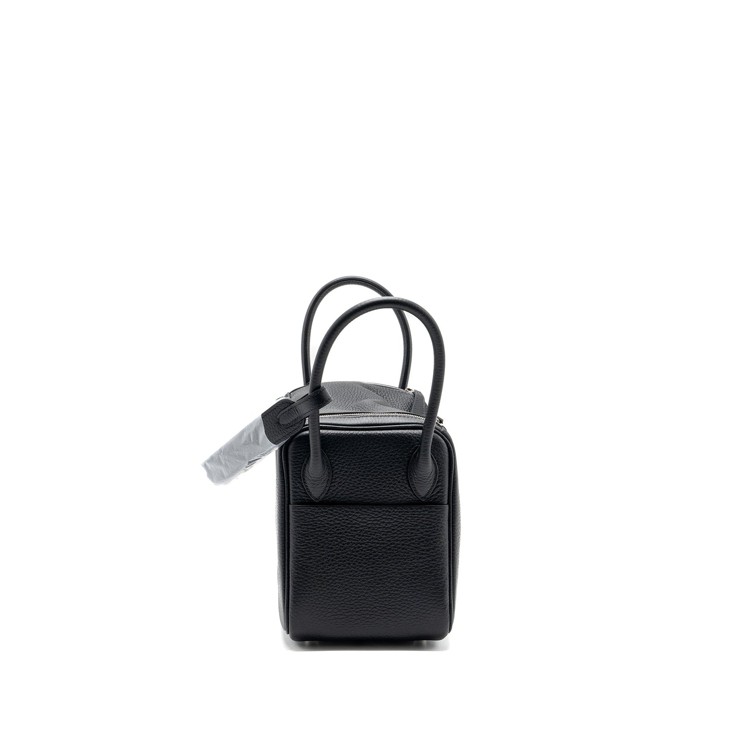 Hermes Lindy 26 Clemence Black SHW Stamp B
