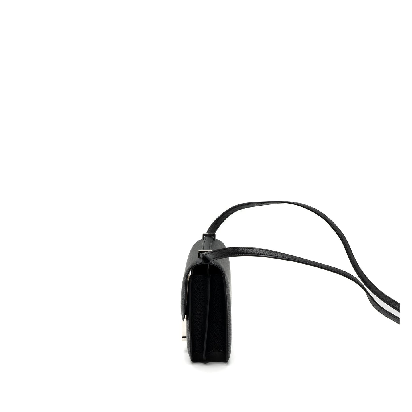 Hermes mini constance epsom black SHW stamp B (new version)