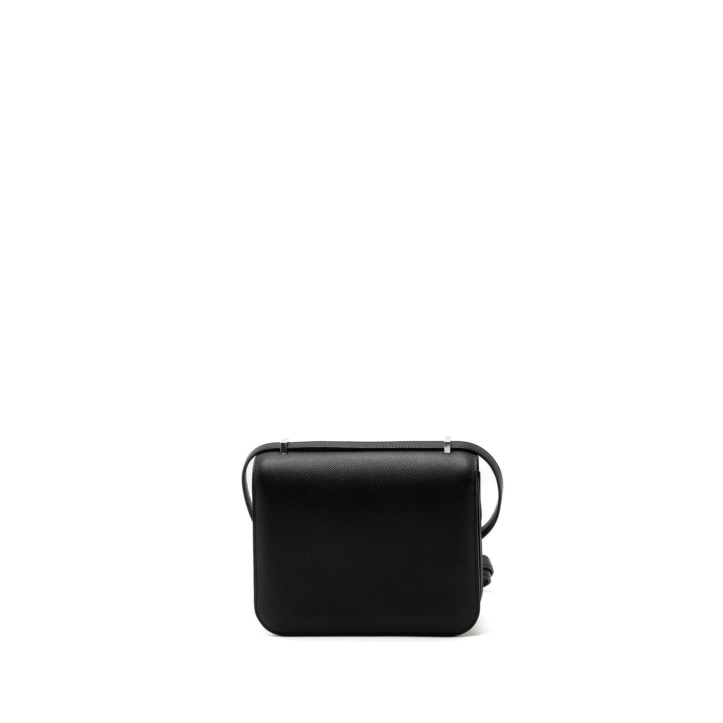 Hermes mini constance epsom black SHW stamp B (new version)