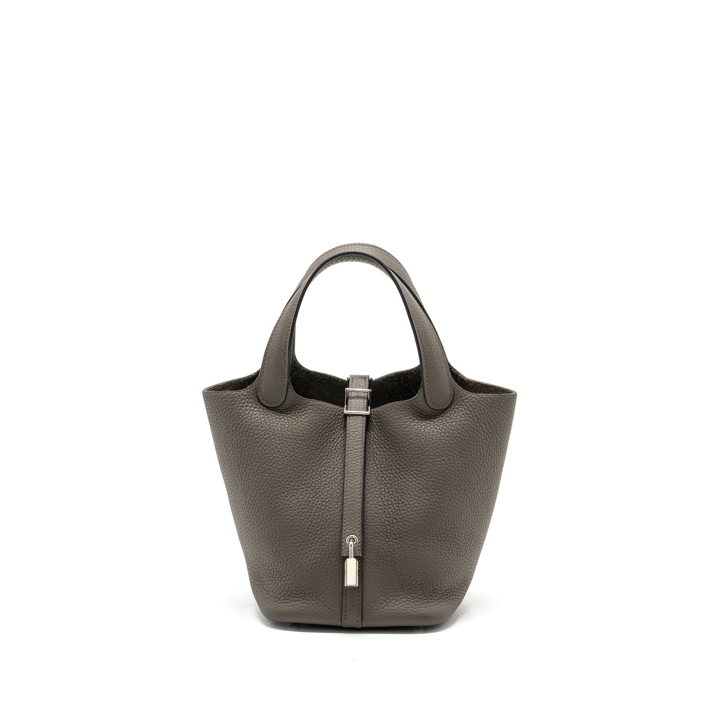 Hermes picotin 18 clemence Gris Etain SHW Stamp Y