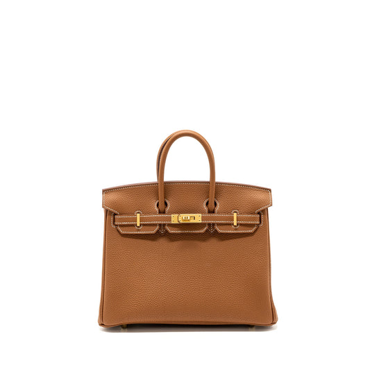 Hermes Birkin 25 Togo gold GHW Stamp B