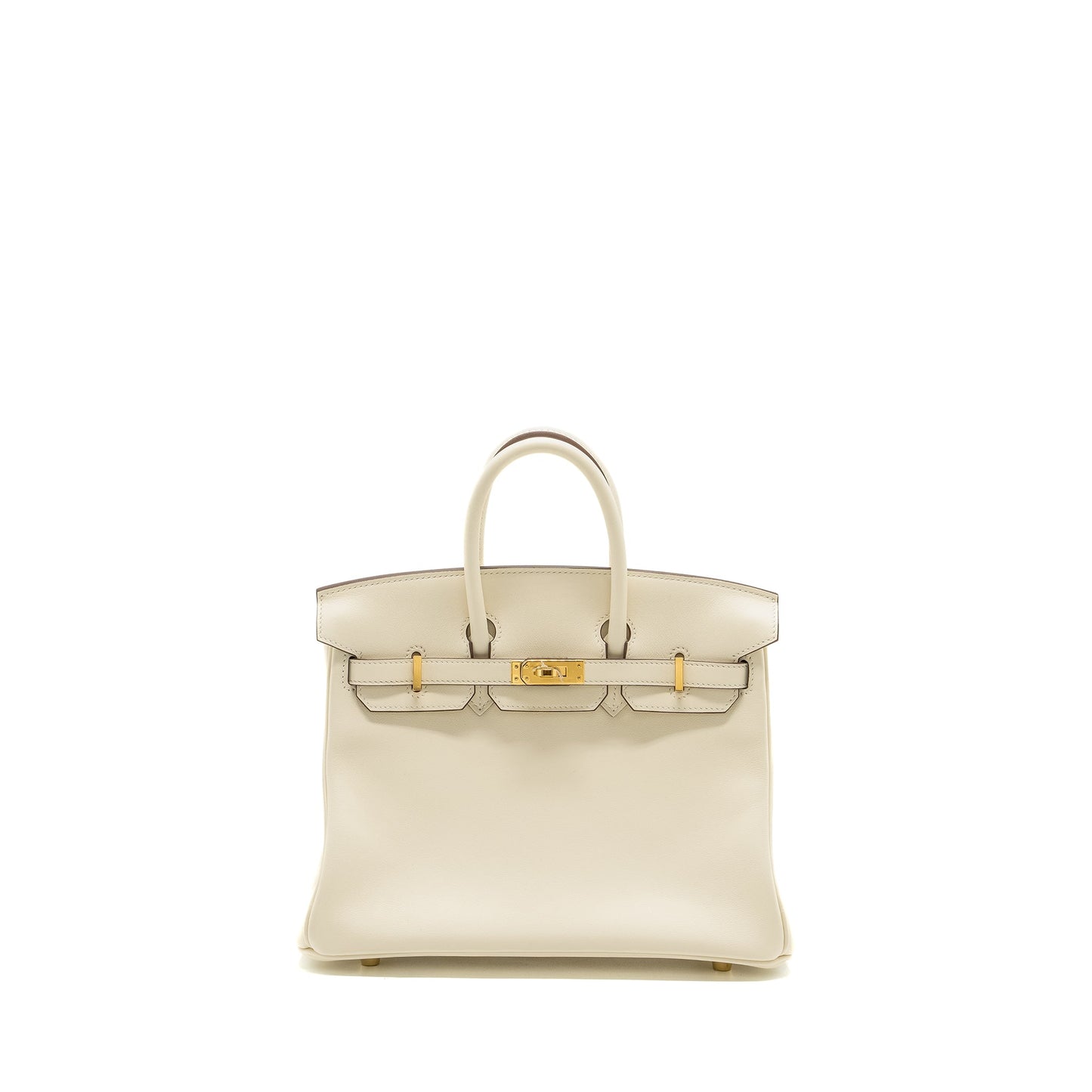 Hermes Birkin 25 Nata Swift GHW Stamp Z