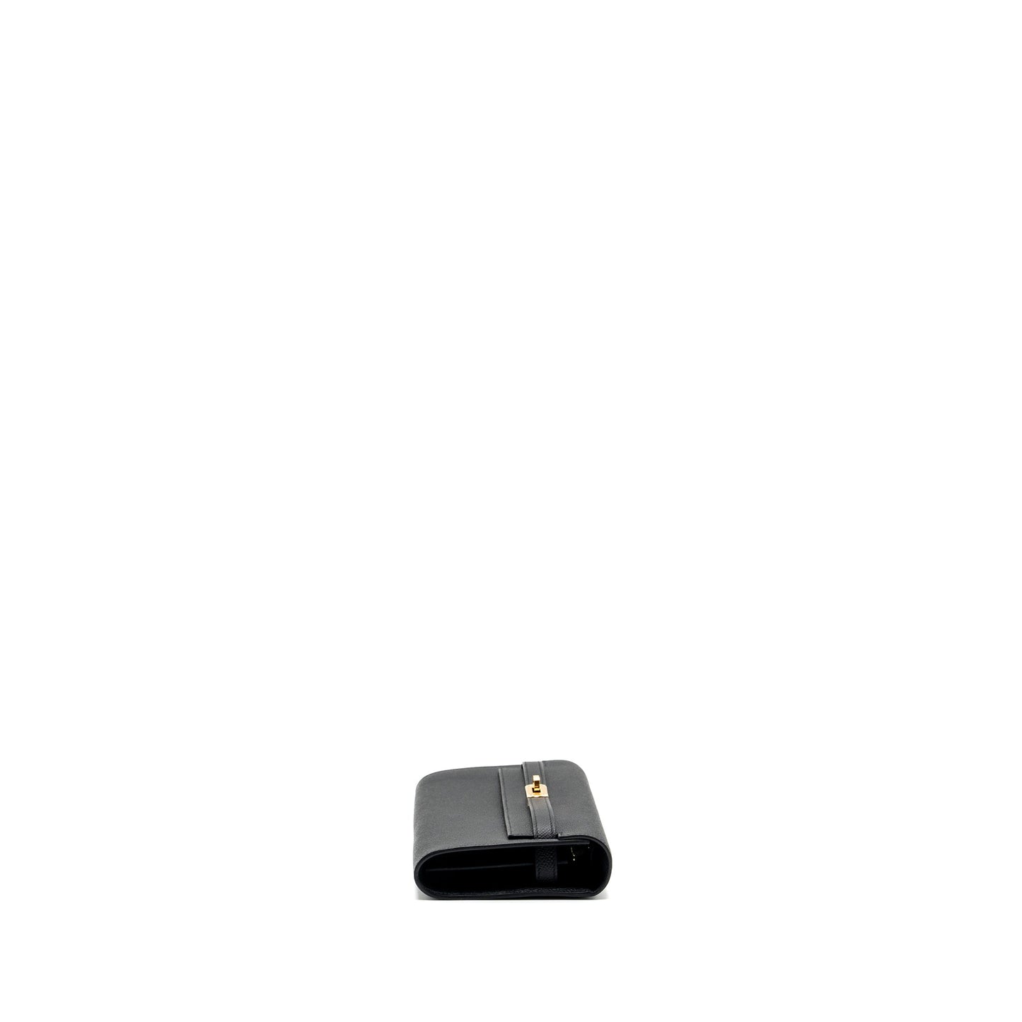 Hermes Kelly To Go Epsom Black GHW Stamp U
