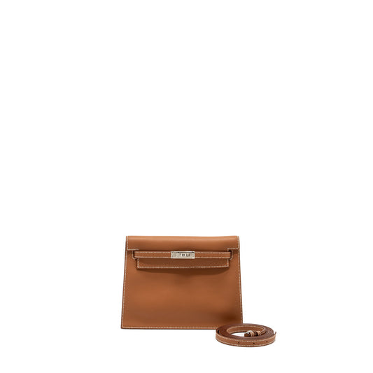 Hermes Kelly Danse swift gold SHW stamp U