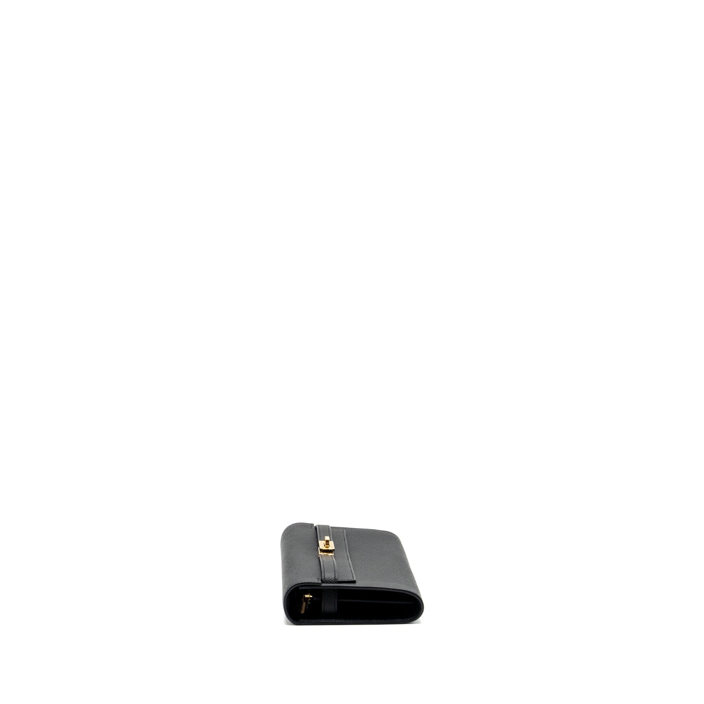 Hermes Kelly To Go Epsom Black GHW Stamp U