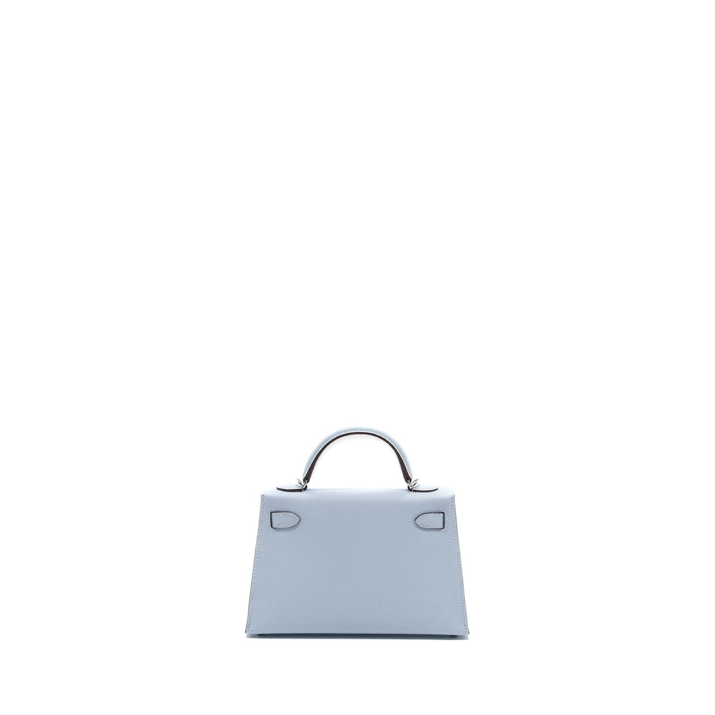 Hermes mini kelly II epsom blue brume SHW stamp Y