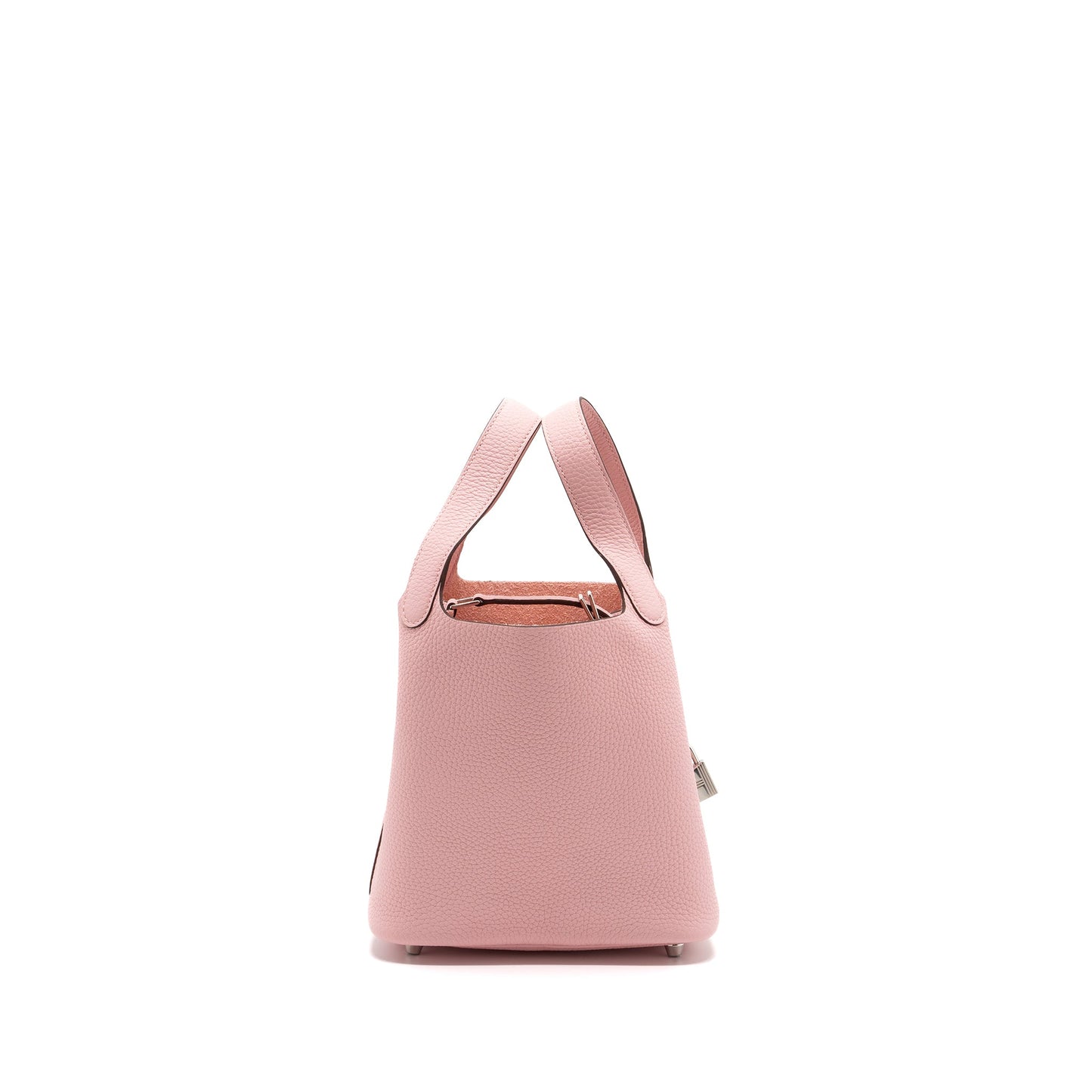 Hermes Picotin 18 Lock Bag Clemence 3Q Rose Sakura SHW Stamp U