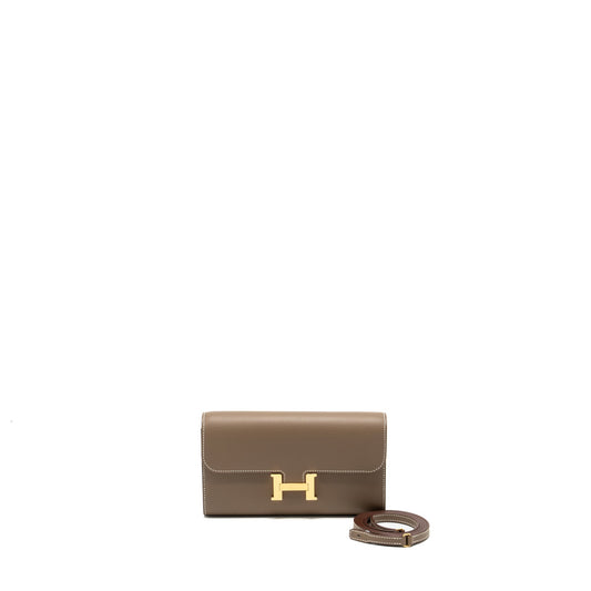 Hermes Constance to go evercolor Etoupe GHW Stamp B