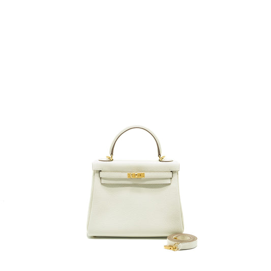 Hermes Kelly25 Togo Mushroom GHW stamp B