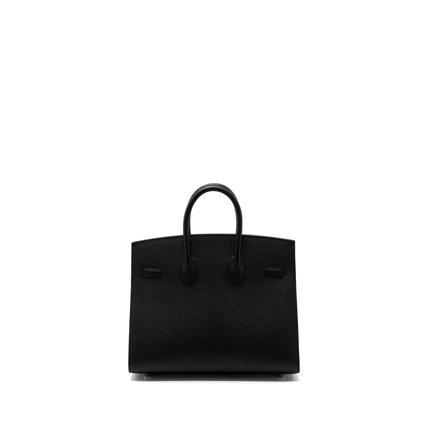 Hermes Birkin 25 Epsom Black SHW Stamp U