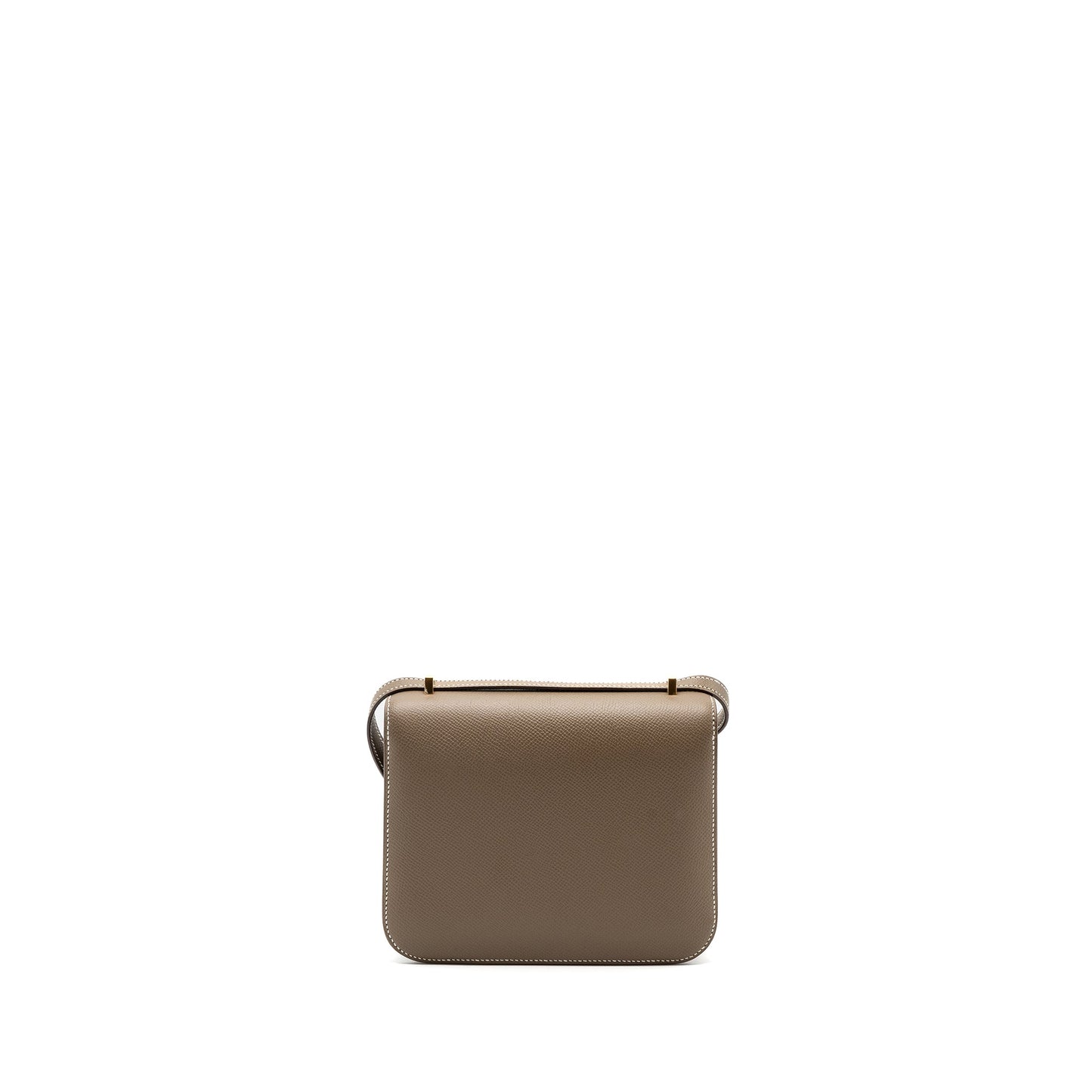 Hermes Mini Constance epsom etoupe GHW stamp U