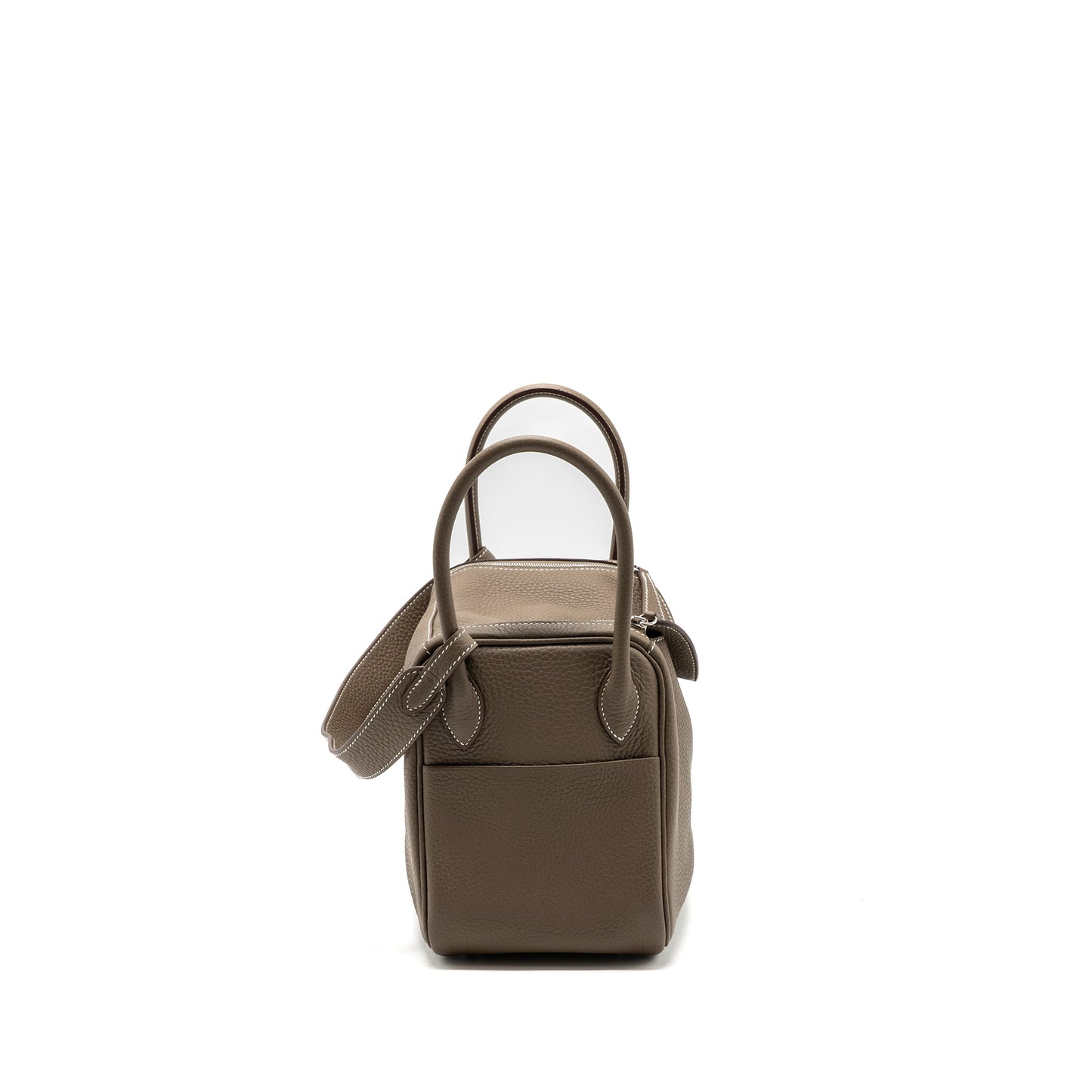 Hermes Lindy 26 Clemence Etoupe SHW Stamp Y