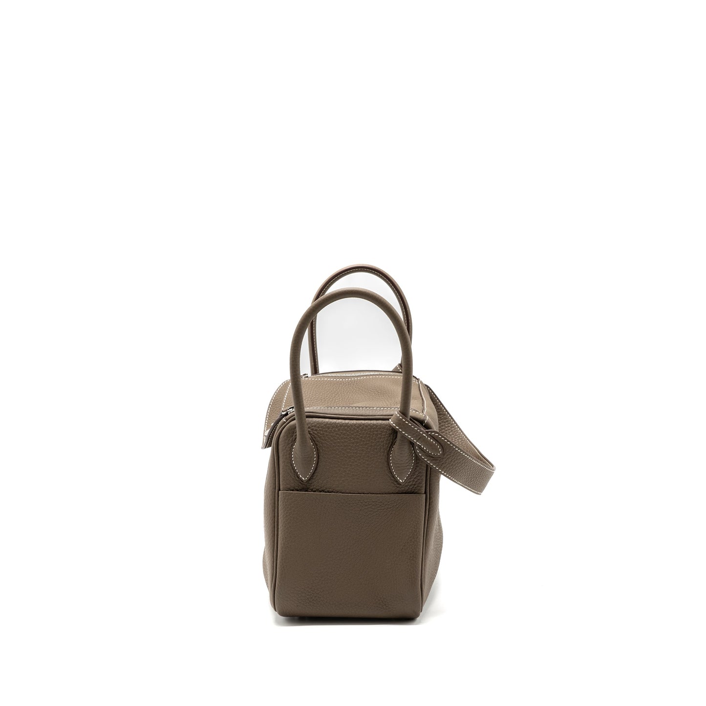 Hermes Lindy 26 Clemence Etoupe SHW Stamp Y