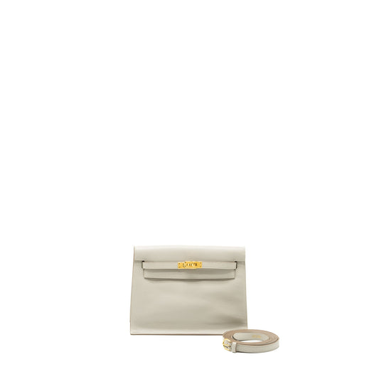 Hermes Kelly Danse Evercolor Gris Perle GHW Stamp Y