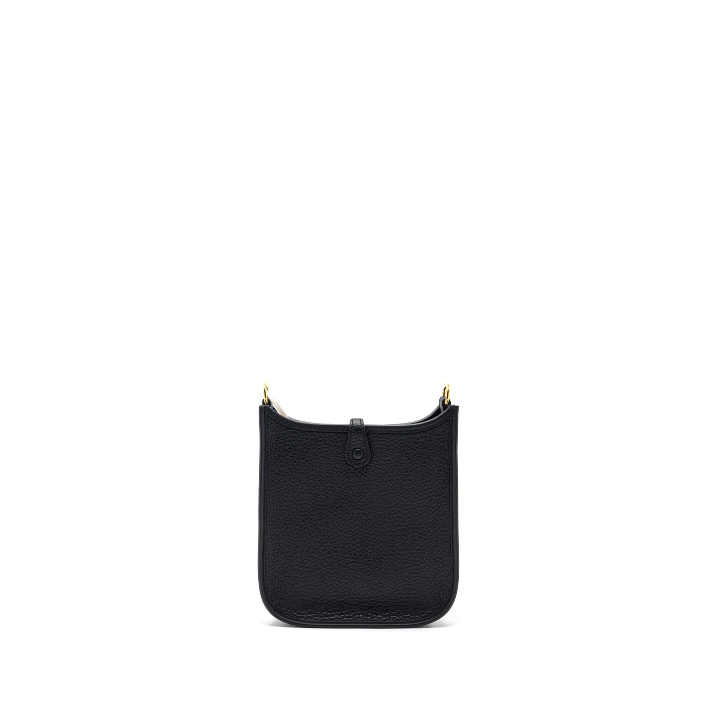 Hermes Mini Evelyn Clemence Black GHW Stamp B