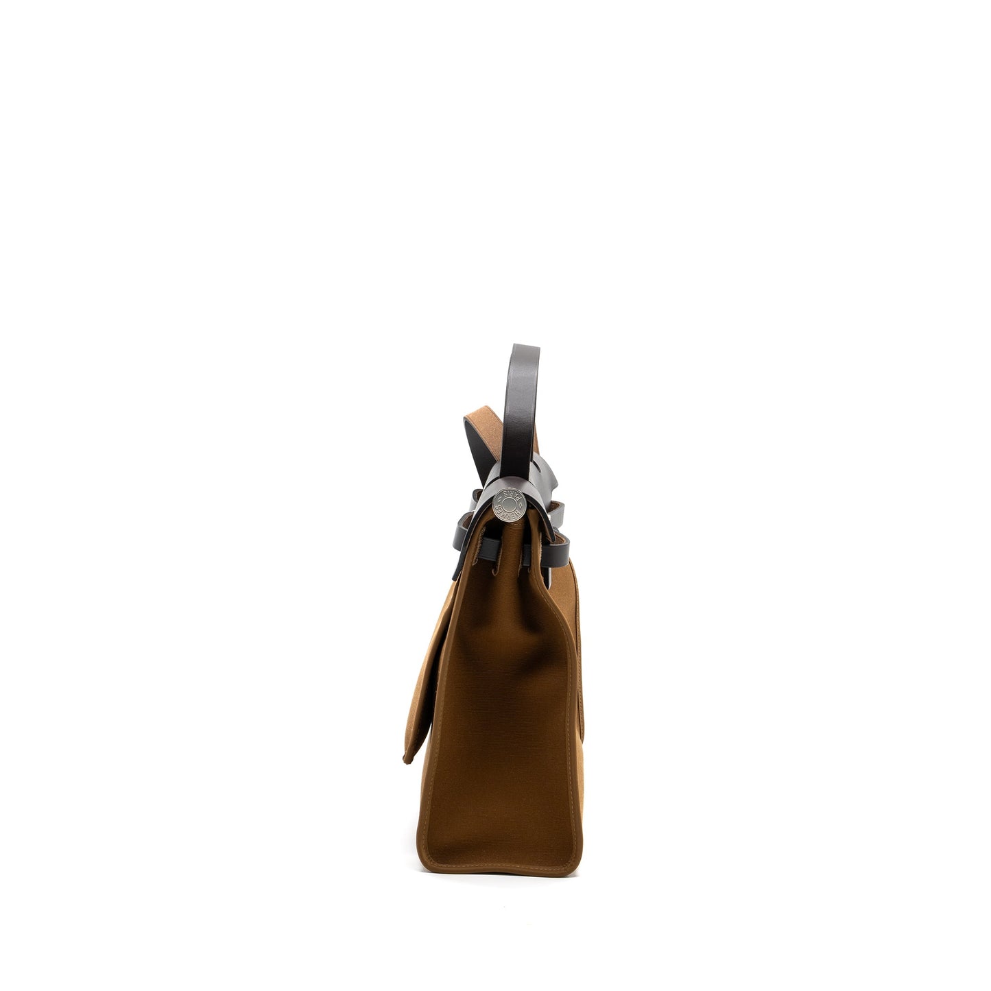 HERMES HERBAG 31 Berline/Vache Hunter Alezan/Ebene SHW STAMP D