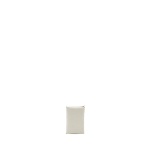 Hermes Calvi Card Holder Chèvre Mysore Mushroom SHW Stamp B