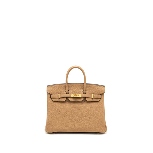 Hermes Birkin 25 Togo 0M Chai GHW Stamp U