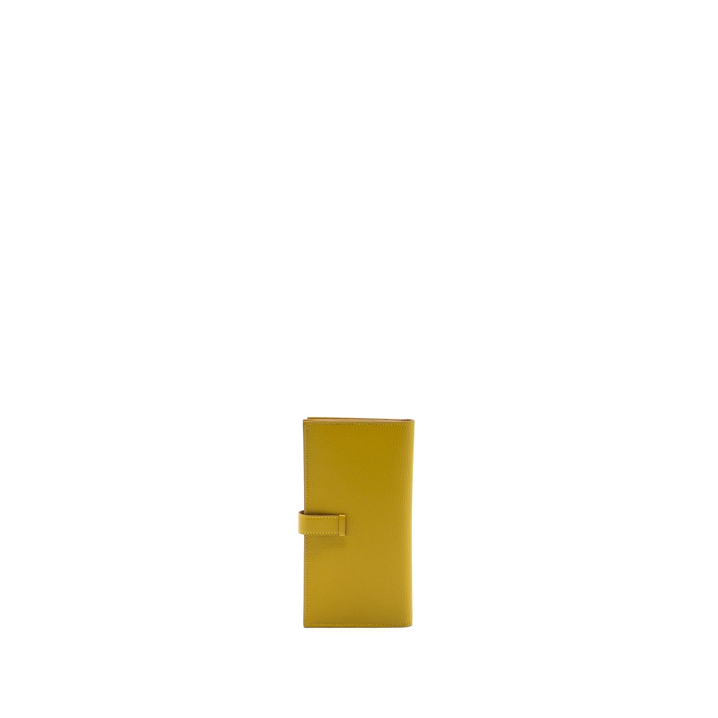 Hermes Bearn Long Wallet Chevre Mysore 2P Cumin GHW Stamp D