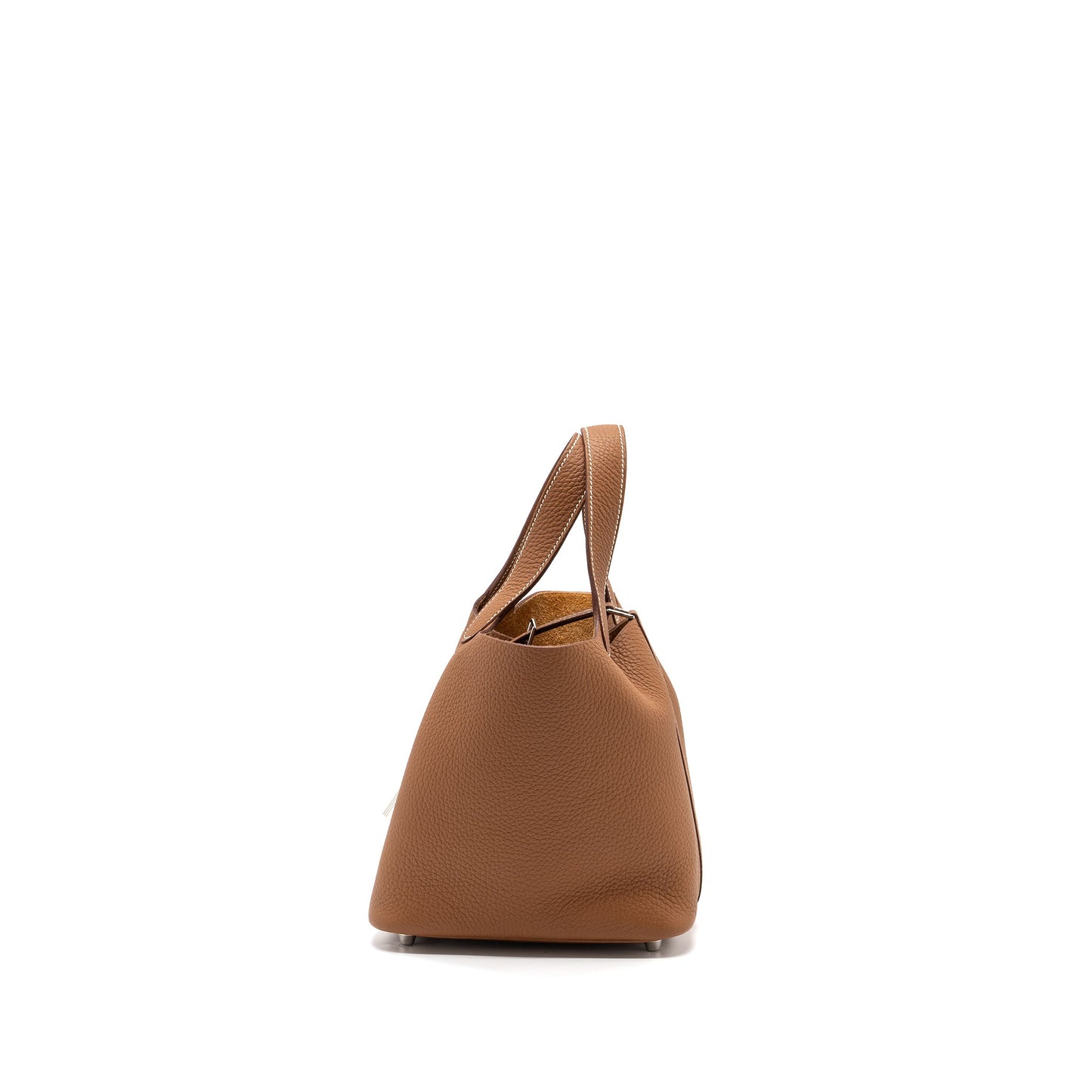 Hermes Picotin 18 Lock Bag Clemence Gold SHW Stamp U