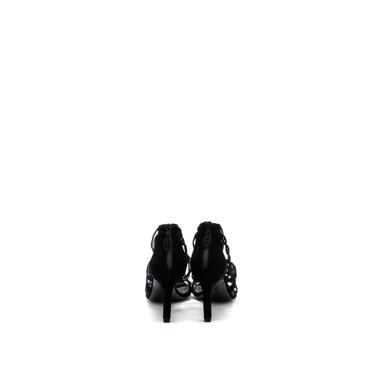 Hermes Size 36 Romy Sandals Suede Black