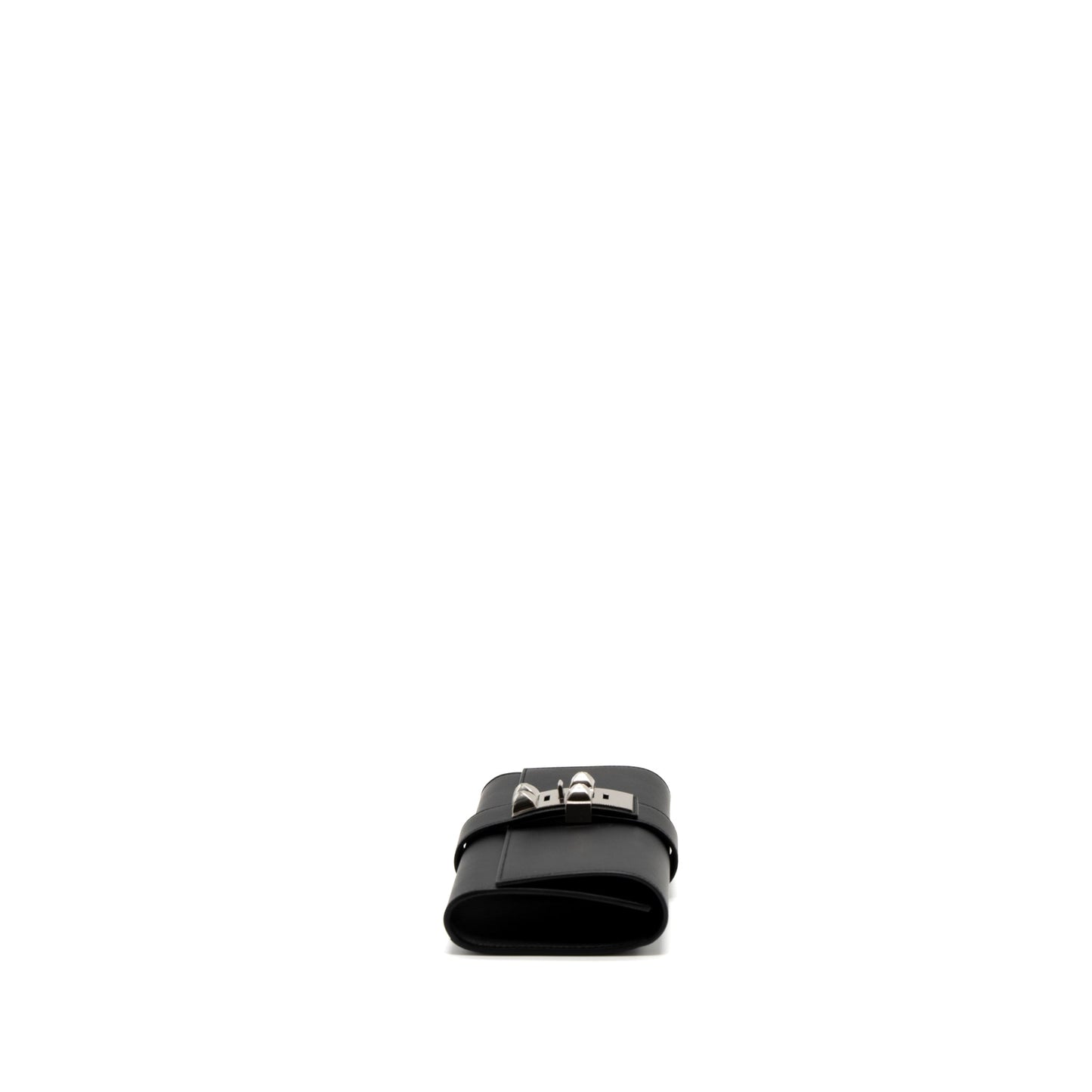 HERMES POCHETTE MEDOR 23 SWIFT BLACK SHW stamp X