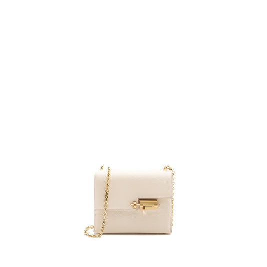 Hermes Mini Verrou Chevre Mysore Nata LGHW Stamp U