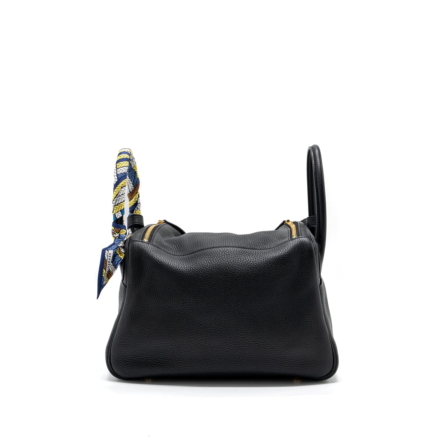 Hermes lindy 30 clemence black GHW stamp D