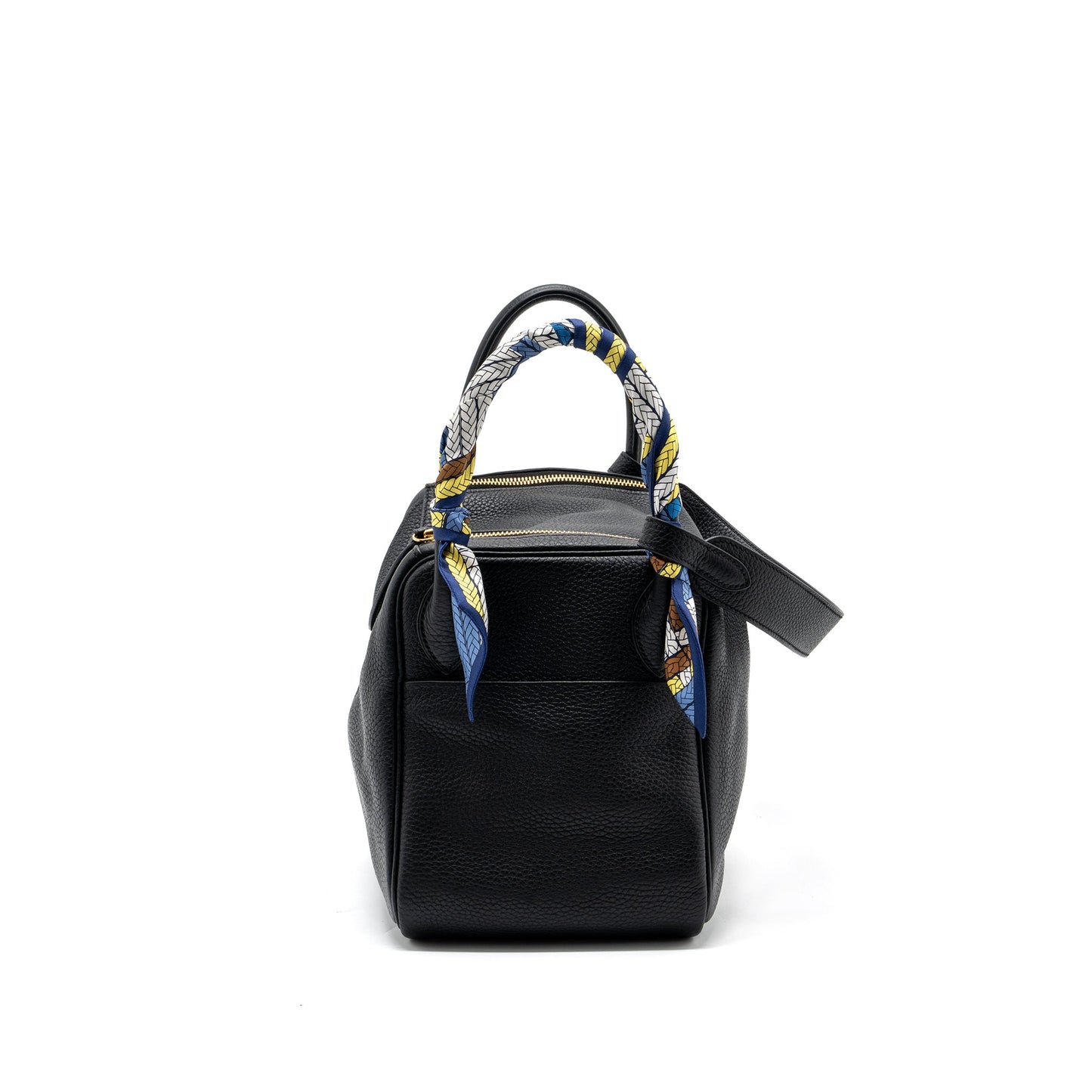 Hermes lindy 30 clemence black GHW stamp D