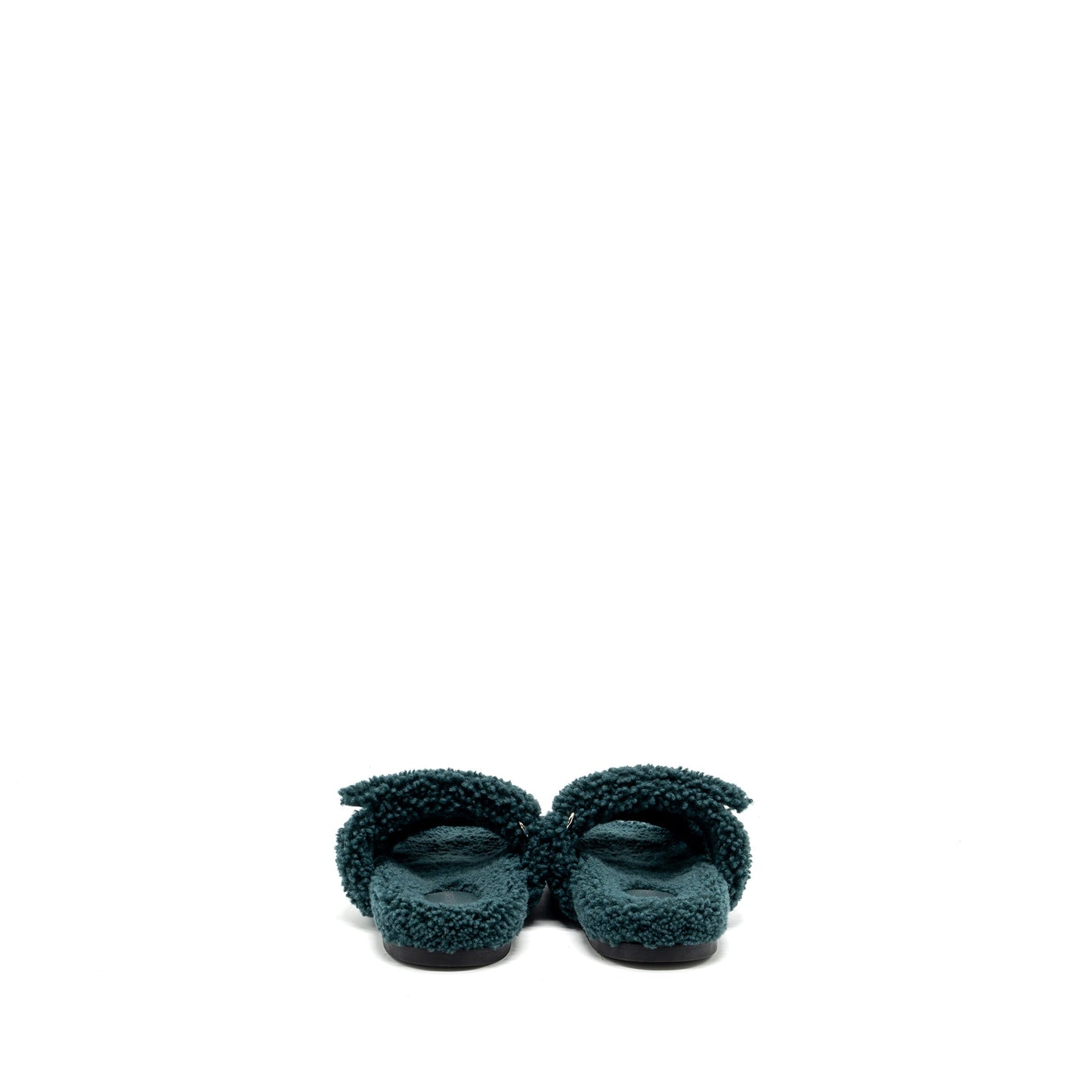 Hermes Size 37 Chypre Sandals Vert Angelais