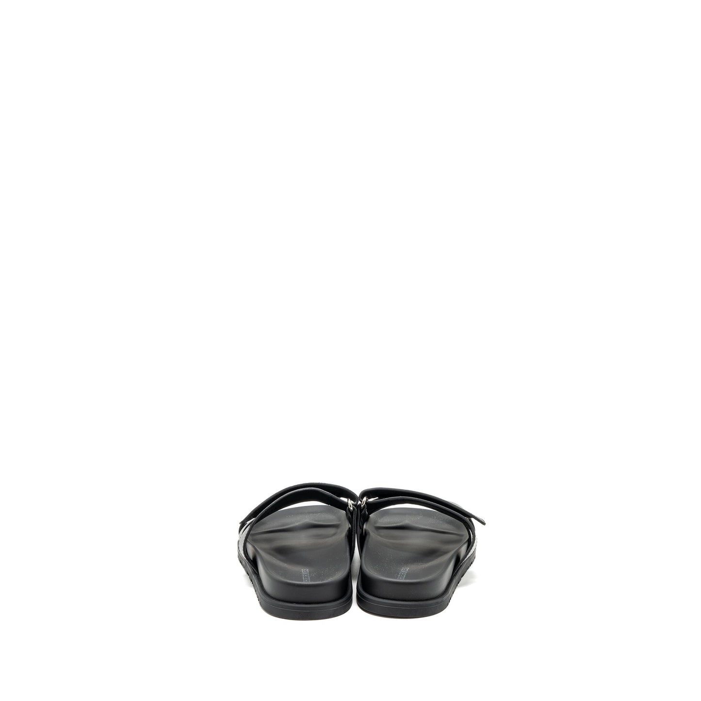Hermes size 36 Chypre sandals black