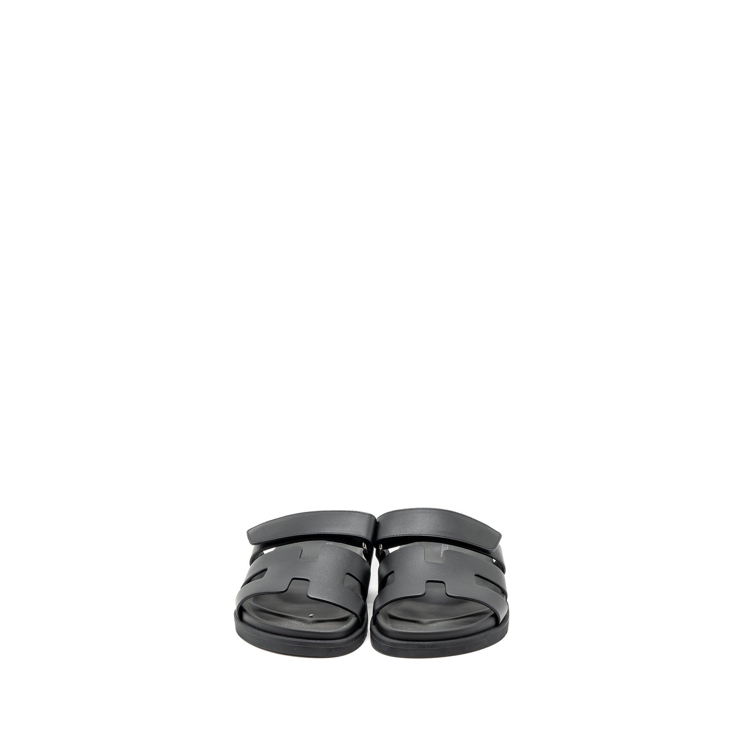 Hermes size 36 Chypre sandals black