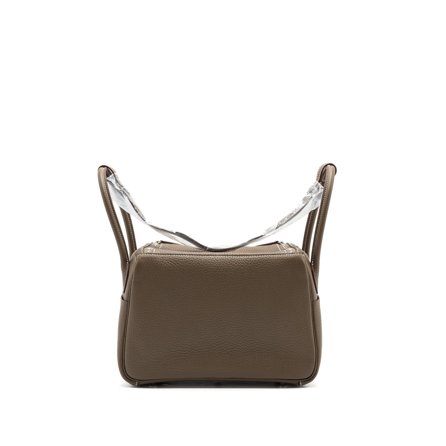 Hermes Lindy 26 Clemence Etoupe SHW Stamp U