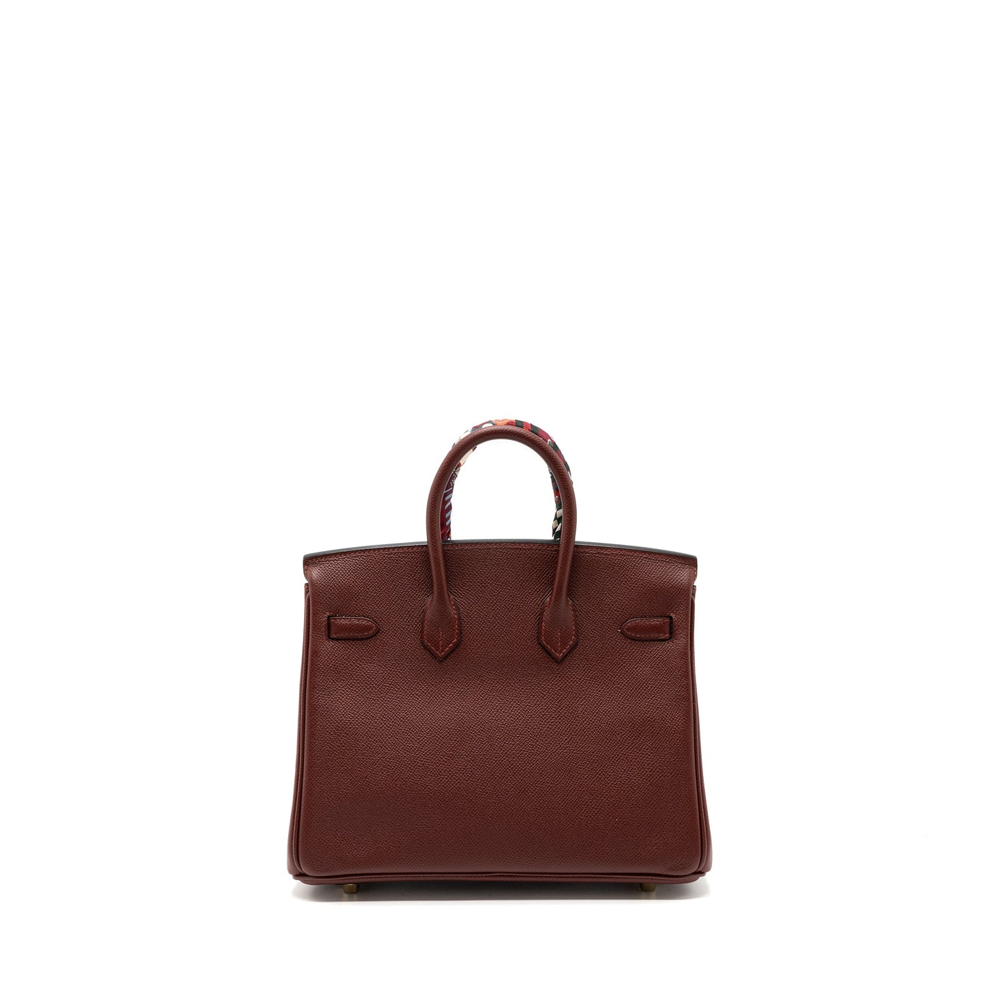 Hermes birkin 25 epsom rouge H GHW stamp A