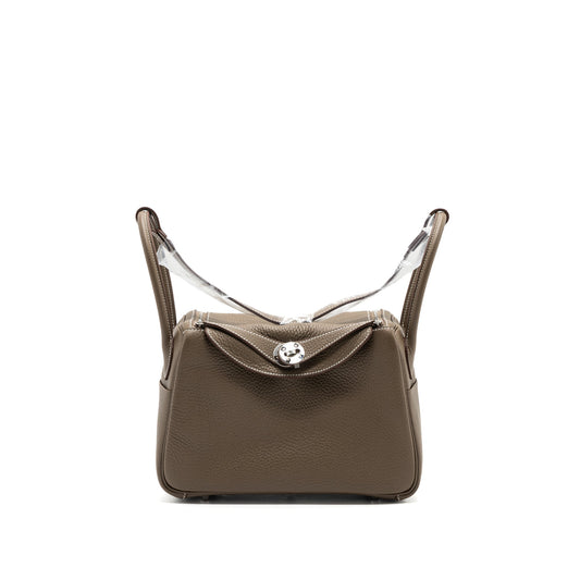Hermes Lindy 26 Clemence Etoupe SHW Stamp U