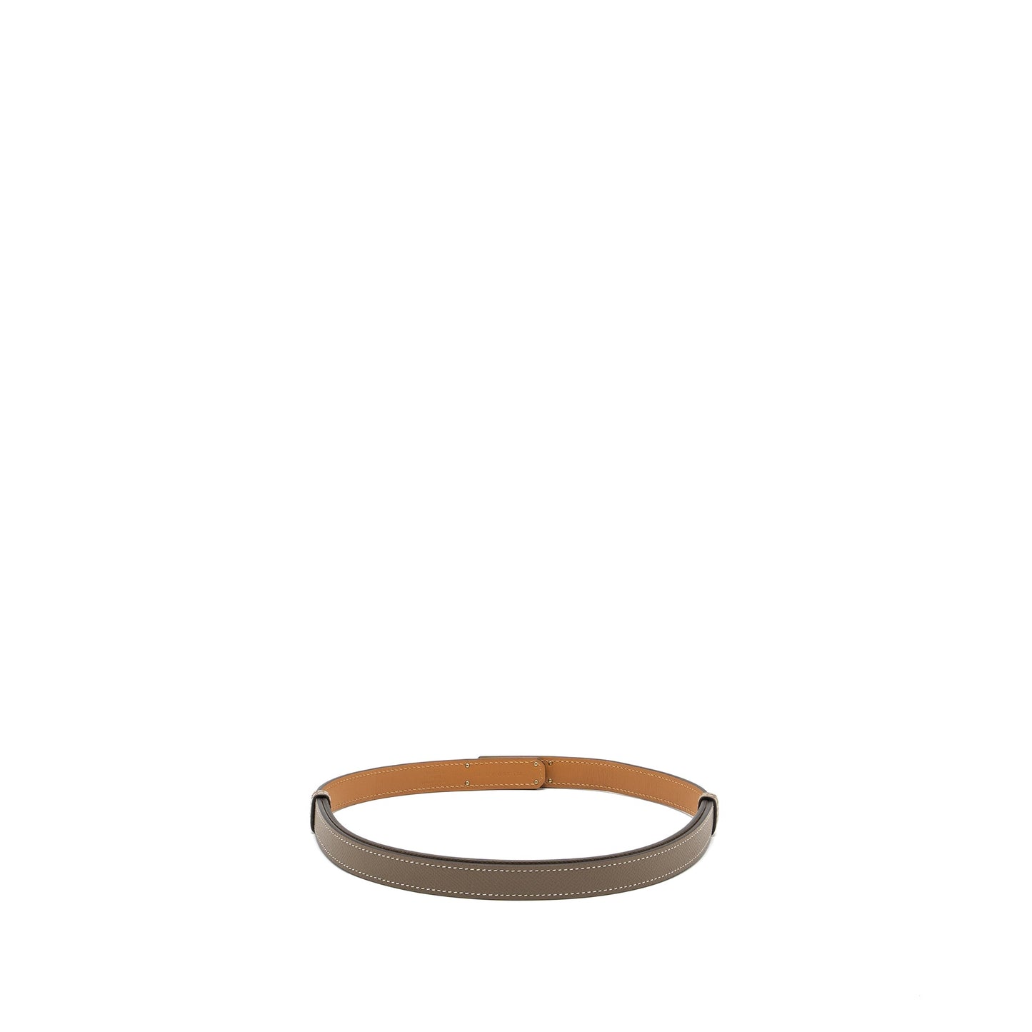 Hermes Classic kelly belt epsom etoupe GHW stamp B