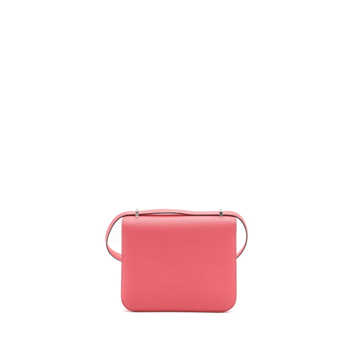 Hermes mini constance epsom rose azalee SHW stamp Y
