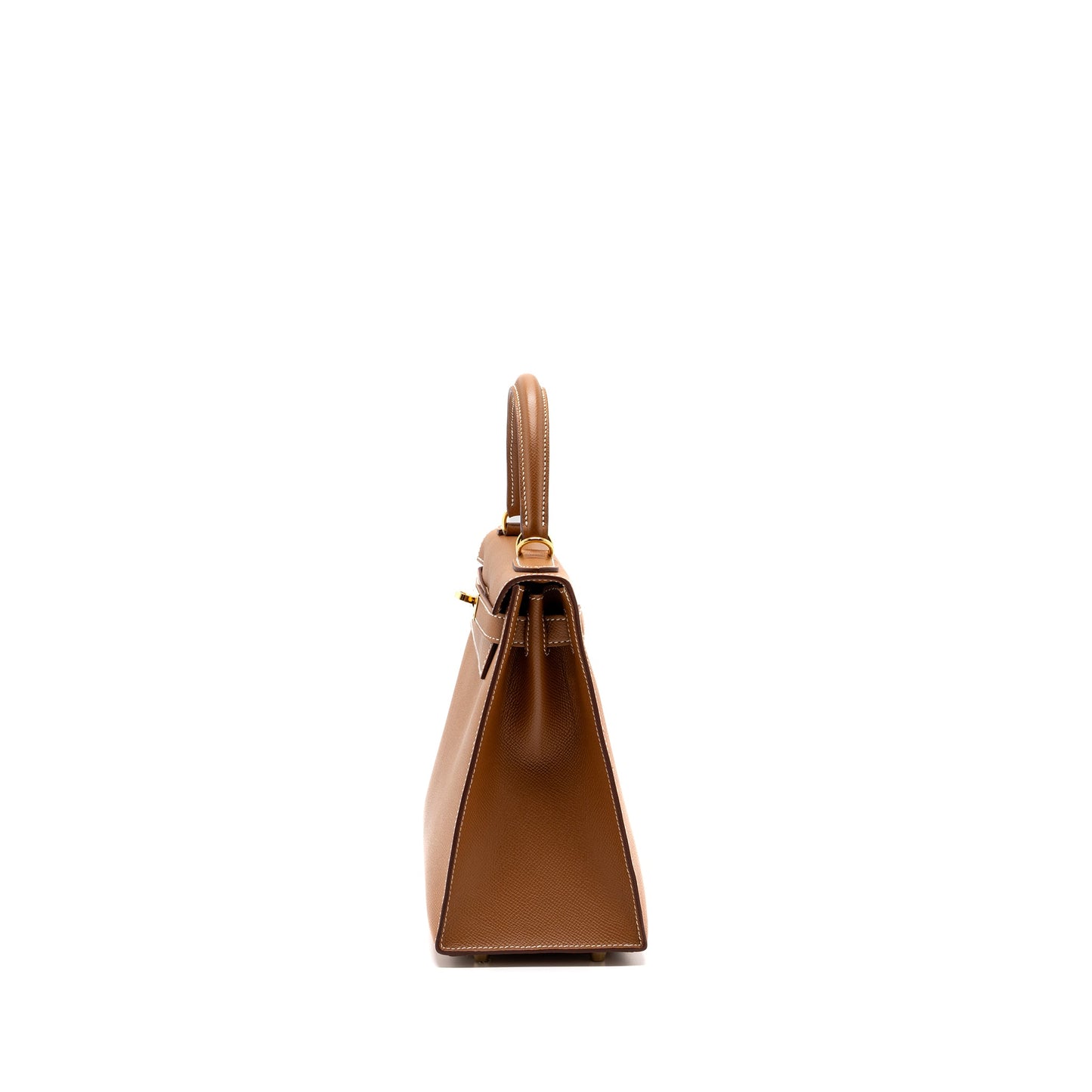 Hermes Kelly 28 Sellier Epsom Gold GHW Stamp Z
