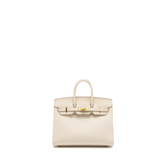 Hermes birkin 25 Sellier epsom Craie GHW Stamp Z