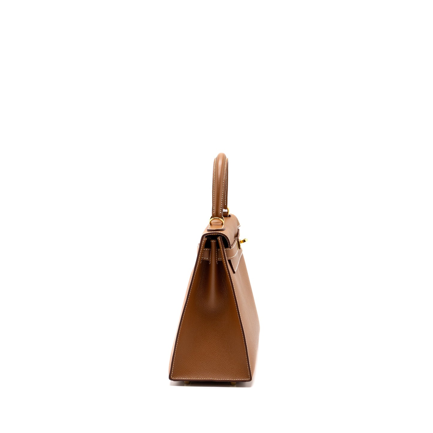 Hermes Kelly 28 Sellier Epsom Gold GHW Stamp Z