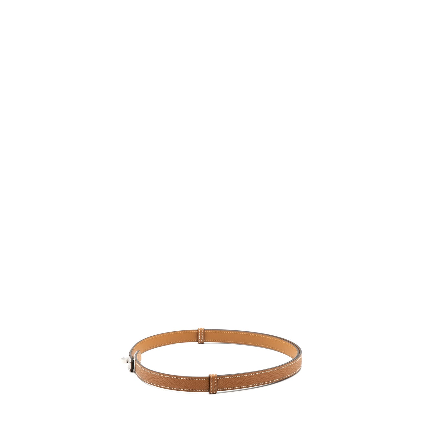 Hermes Kelly 18 Belt Epsom Gold SHW Stamp B