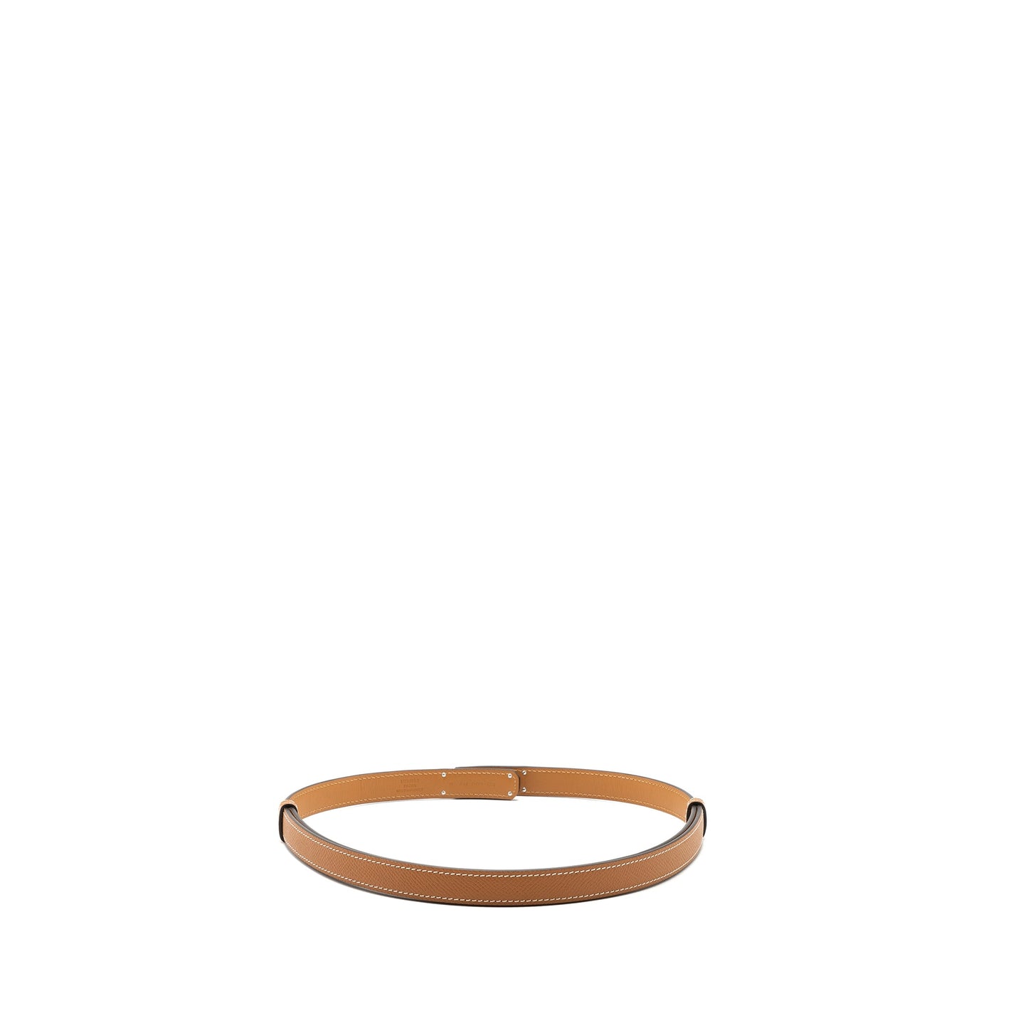 Hermes Kelly 18 Belt Epsom Gold SHW Stamp B