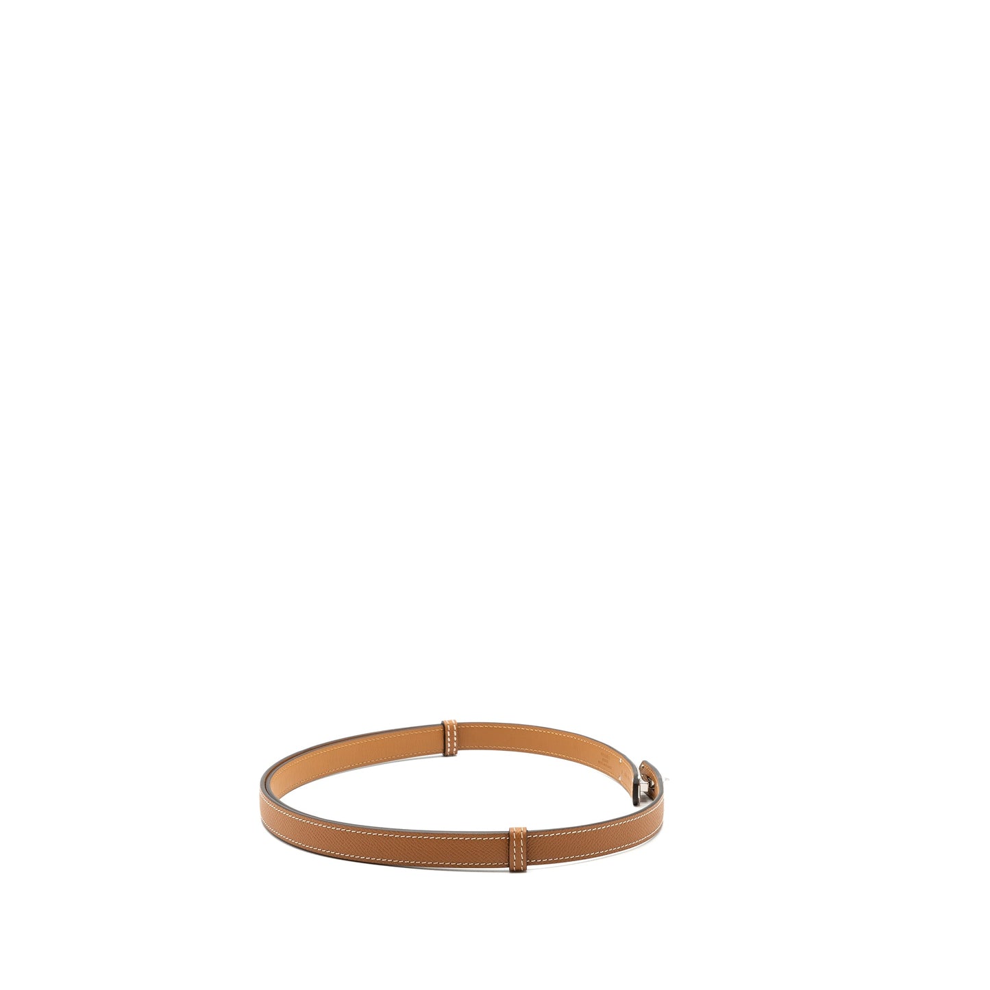 Hermes Kelly 18 Belt Epsom Gold SHW Stamp B