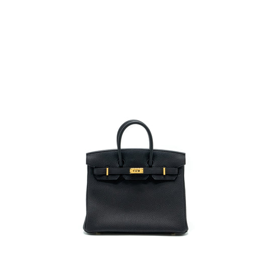 Hermes Birkin25 Togo Black GHW Stamp C