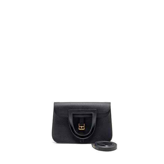 Hermes Halzan 25 Clemence Black GHW Stamp B