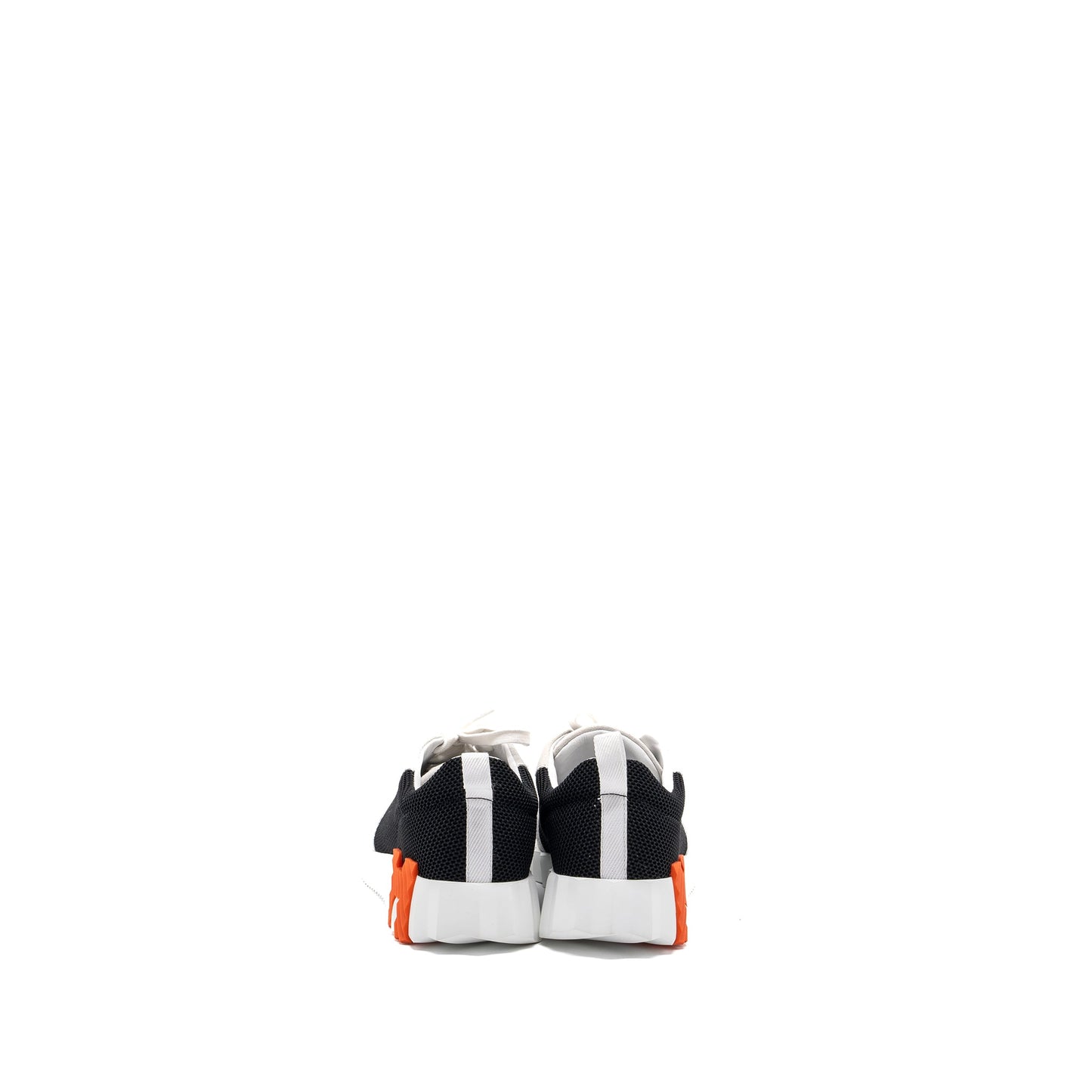 Hermes Size 39.5 Femme Bouncing Sneaker White/ Black